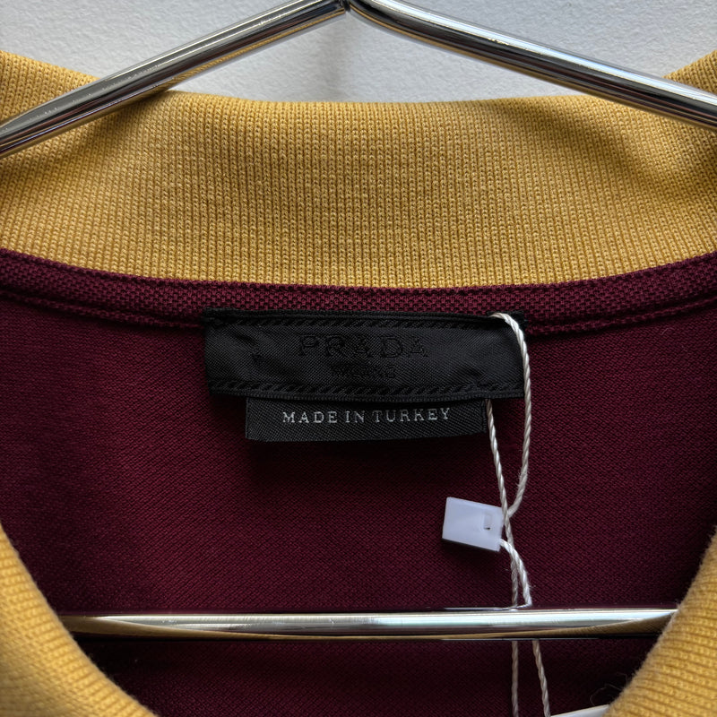 Prada Two Toned Polo Shirt