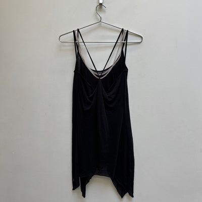 00s Le Grande Bleu (L.G.B.) Multi Strap Layered Tank Top