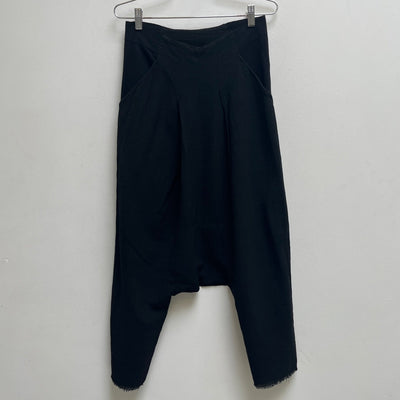 SS10 Rick Owens ‘Release’ Drop Crotch Pleated Trousers