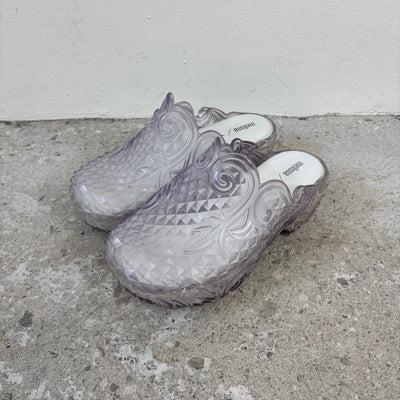 Y/Project x Melissa Clear Court Clogs