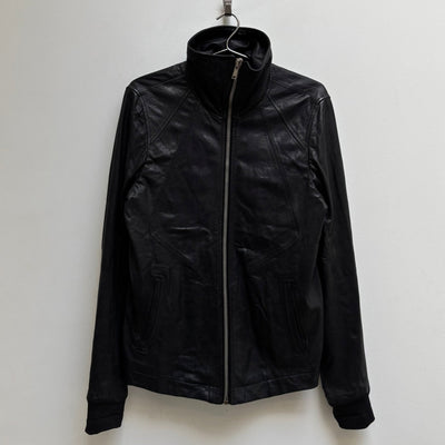 FW11 Rick Owens ‘Limo’ Intarsia Leather Jacket