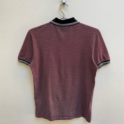 FW10 Gucci By Frida Giannini Striped Polo T-Shirt