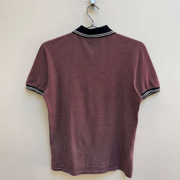 FW10 Gucci By Frida Giannini Striped Polo T-Shirt