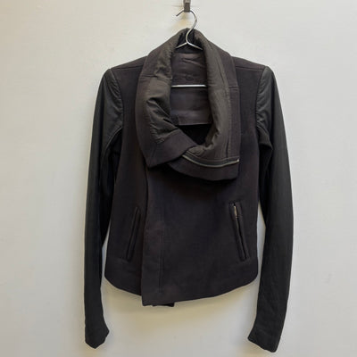 FW07 Rick Owens Funnel Collar Jacket