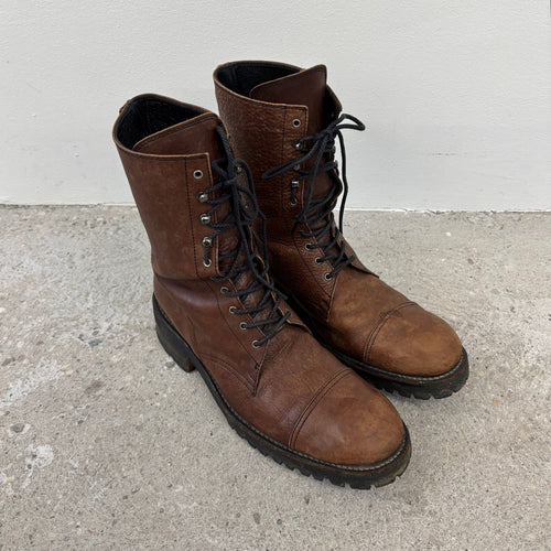 5351 Pour Les Hommes Lace Up Leather Boots