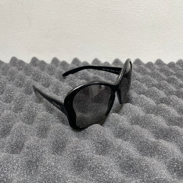 Prada SPR18I Butterfly Frame Black Sunglasses