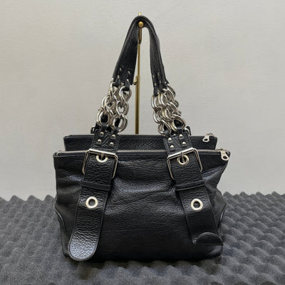 FW03 Chloé by Phoebe Philo Chain Link Accordion Bag