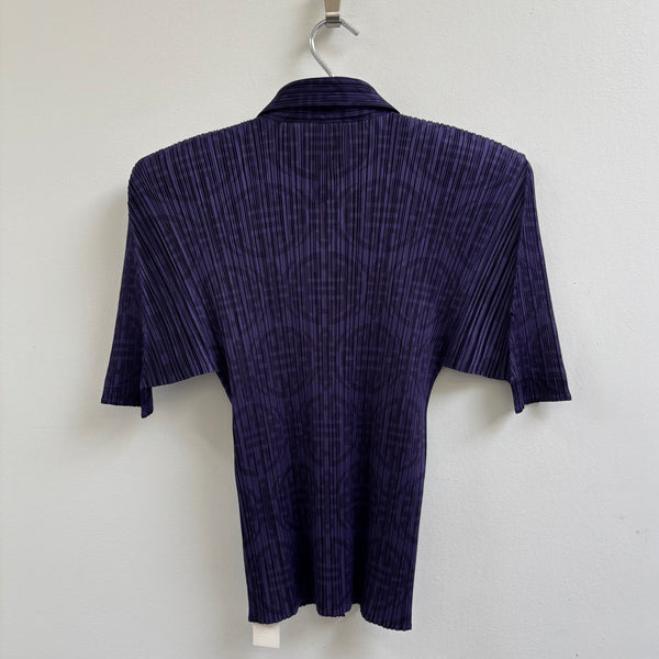 SS98 Issey Miyake Pleats Please Oriental Pattern Shirt