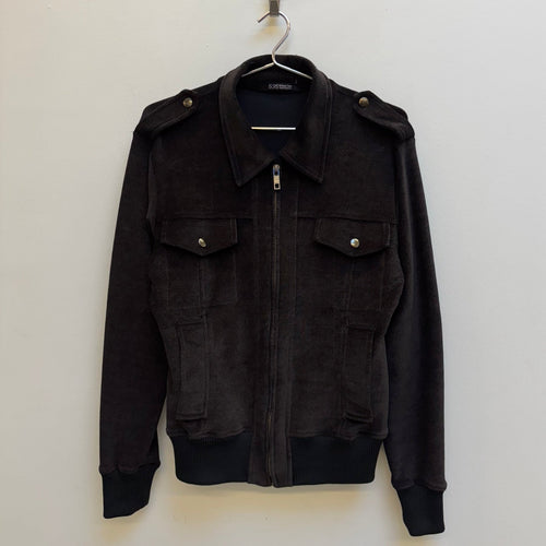 5351 Pour Les Hommes Velvet M-65 Bomber Jacket