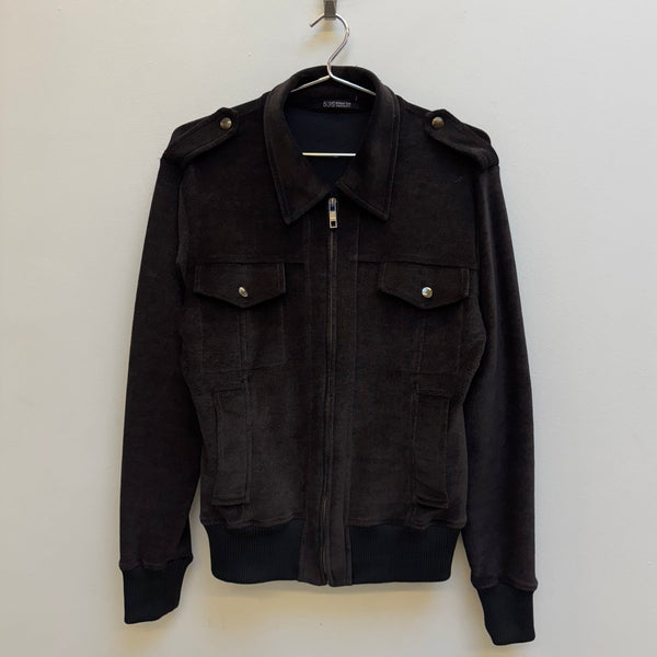 5351 Pour Les Hommes Velvet M-65 Bomber Jacket