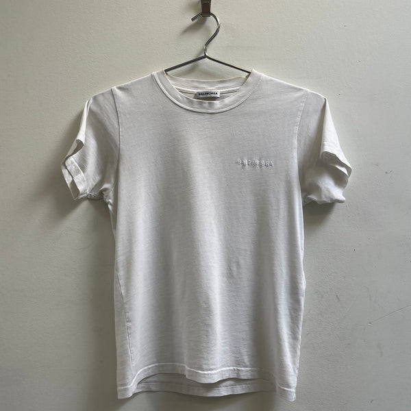 SS22 Balenciaga Embroidered T-Shirt