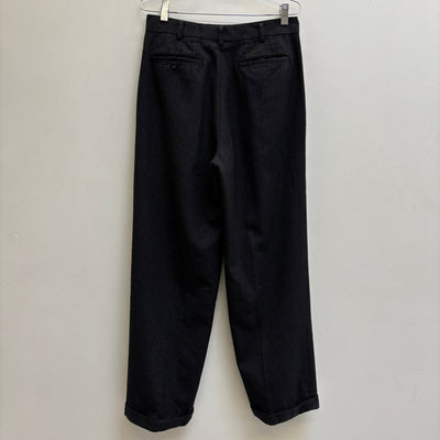 90s Comme Des Garçons Striped Wool Trousers