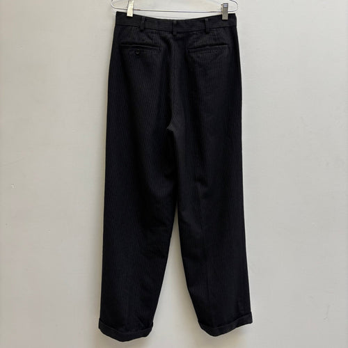 90s Comme Des Garçons Striped Wool Trousers