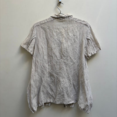 00s Marithé Francois Girbaud Wrinkled Button Up Shirt