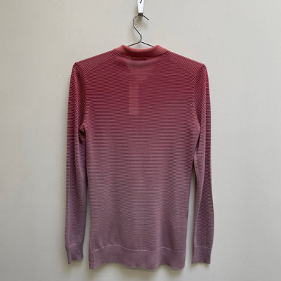 SS07 Prada Gradient Striped L/S Polo