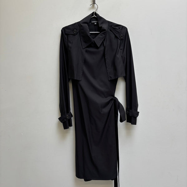 Kris Van Assche Wrap Nylon Trench Coat