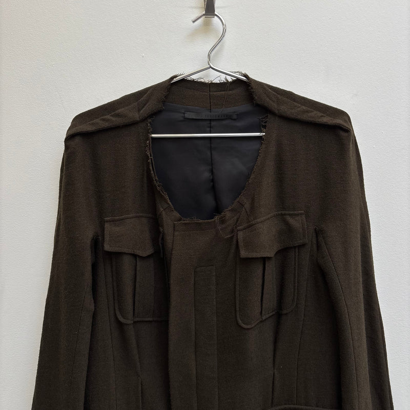 Haider Ackermann Long Wool Coat