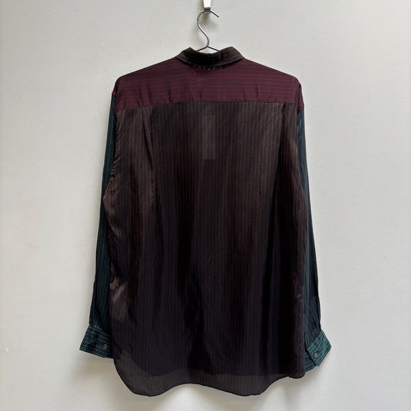 Comme Des Garçons Multi Colour Pin Stripe Shirt