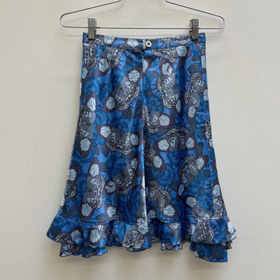 00s Hysteric Glamour Floral Butterfly Flare Skirt