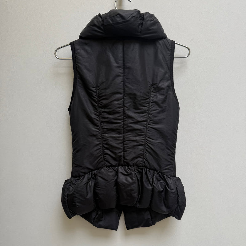 00s Marithé François Girbaud Puffer Zip Up Vest