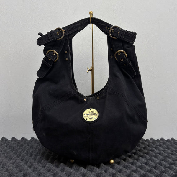 00s Diesel Denim Hobo Shoulder Bag
