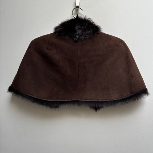 Chaiken Shearling Fur Capelet