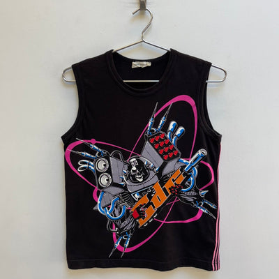 SS04 Comme Des Garçons Sideline Graphic Tank Top