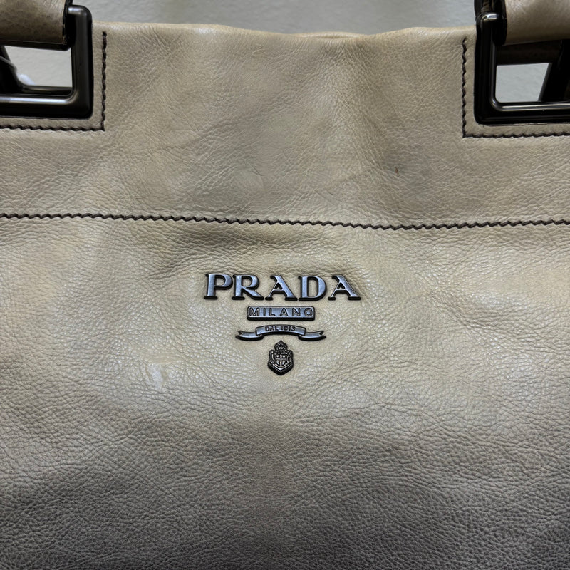 Prada Gradient Leather Shoulder Bag