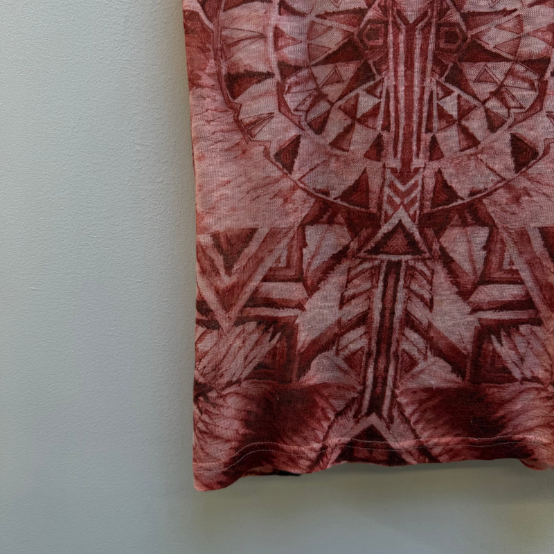 SS12 Balmain Patterned Tank Top