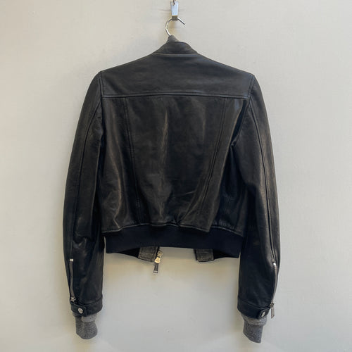 2010s Dsquared2 Hybrid Leather Biker Jacket