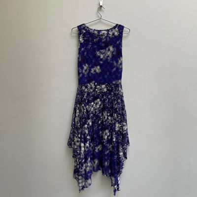 90s Jean Paul Gaultier SOLEIL Patterned Mesh Dress