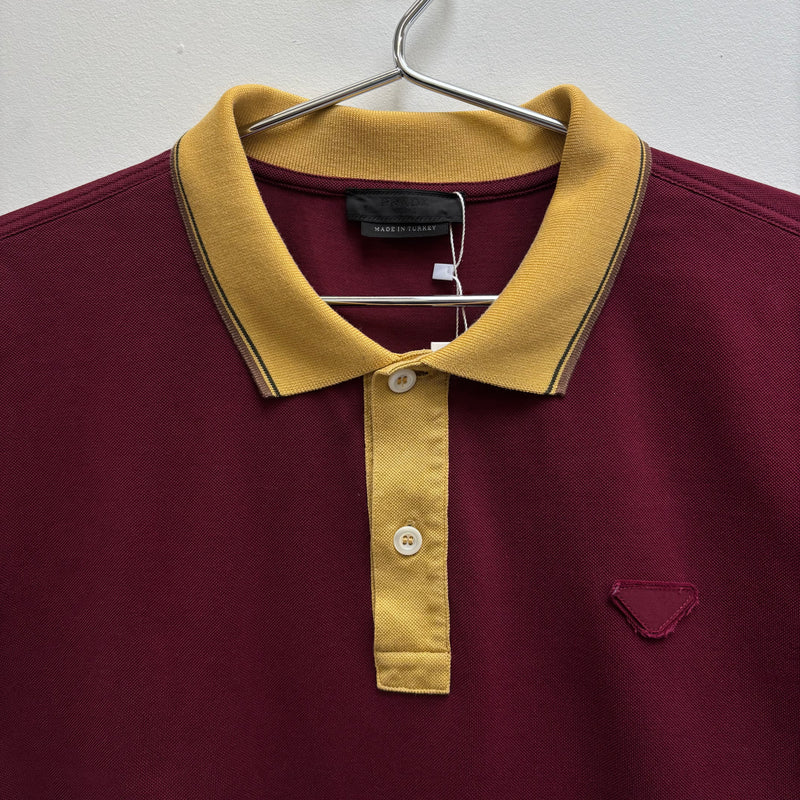 Prada Two Toned Polo Shirt