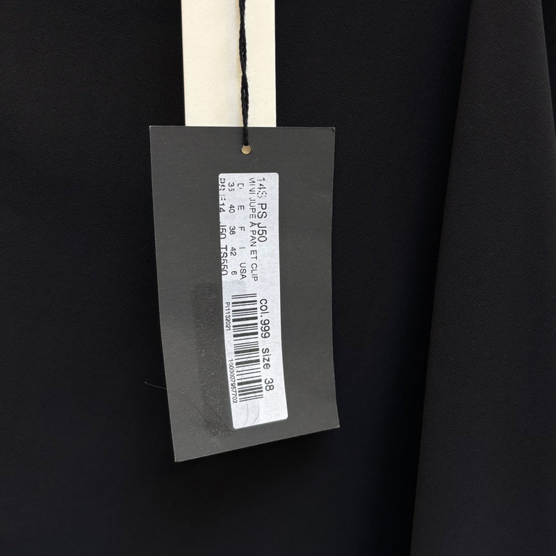 Plein Sud Mini Draped Clip Skirt