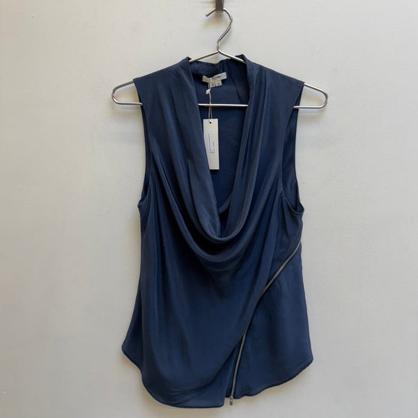 00s Helmut Lang (Lang Era) Tornado Zip Top