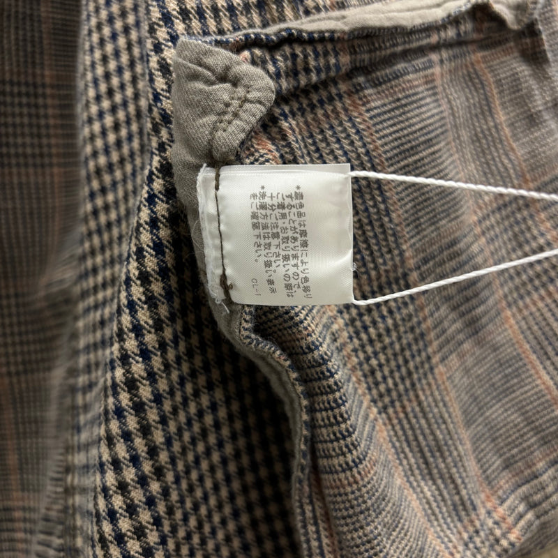 Final Home Hooded Plaid Blazer