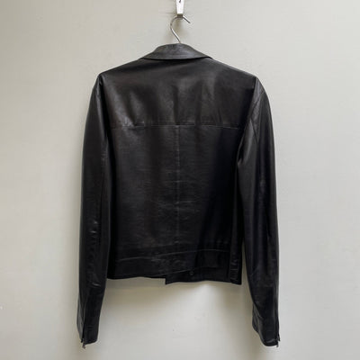 00s Prada Biker Leather Jacket
