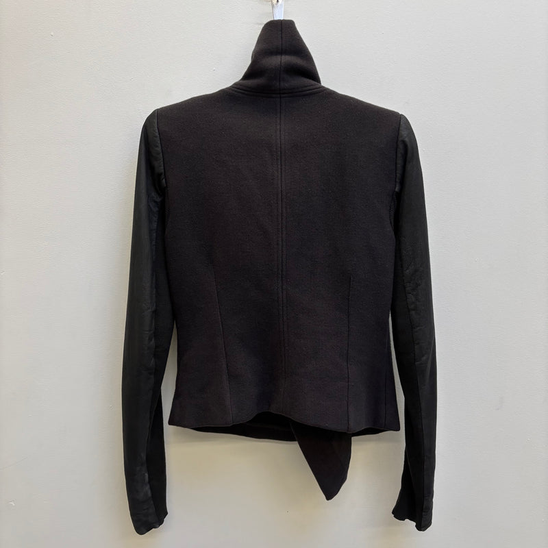FW07 Rick Owens Funnel Collar Jacket