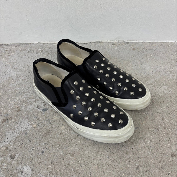 Junya Watanabe X Comme Des Garçons Studded Slip on Sneakers