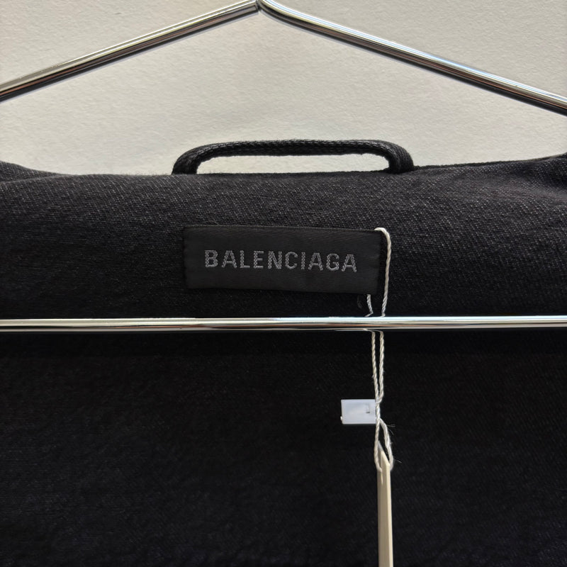 FW18 Balenciaga Trucker Paris Denim Jacket