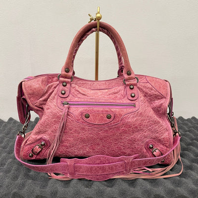 SS08 Balenciaga City Bag (Hot Pink)