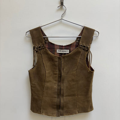 Our Legacy Tough Waxed Vest