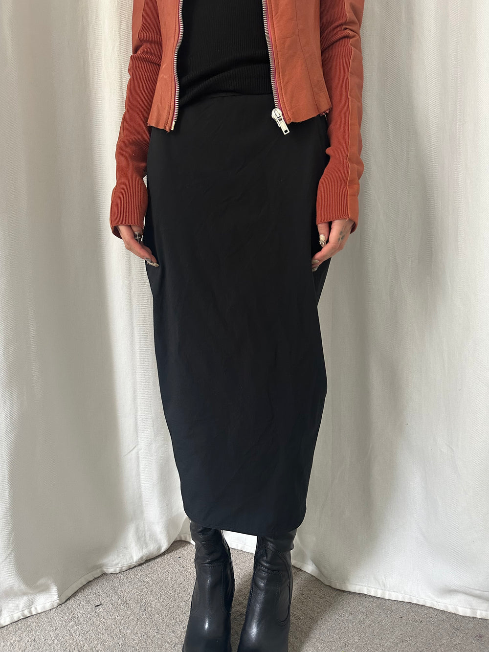 Rick Owens Dirt S/S 18 Long Skirt