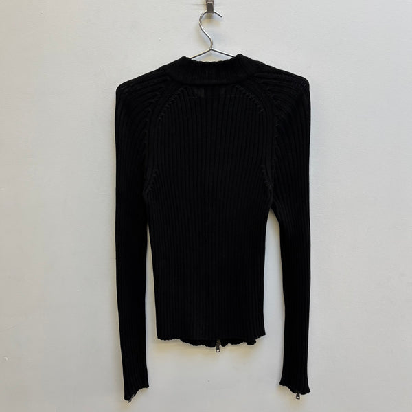 00s Gucci by Tom Ford Double Zip Knit Cardigan