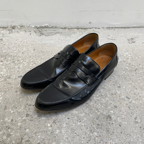 Gucci Patent Leather Penny Loafers