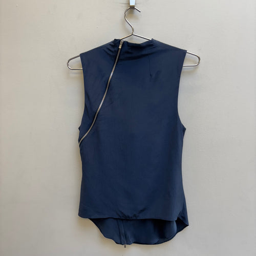 00s Helmut Lang Tornado Zip Top