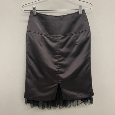 5351 Pour Les Femmes Midi Satin Skirt