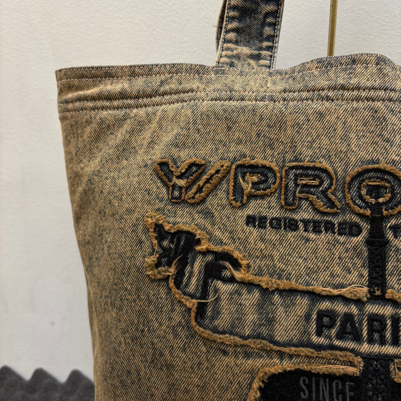 Y/Project Paris’ Best Distressed Denim Tote Bag