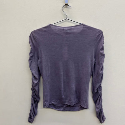 FW99 Gucci By Tom Ford Ruched Long Sleeve Top