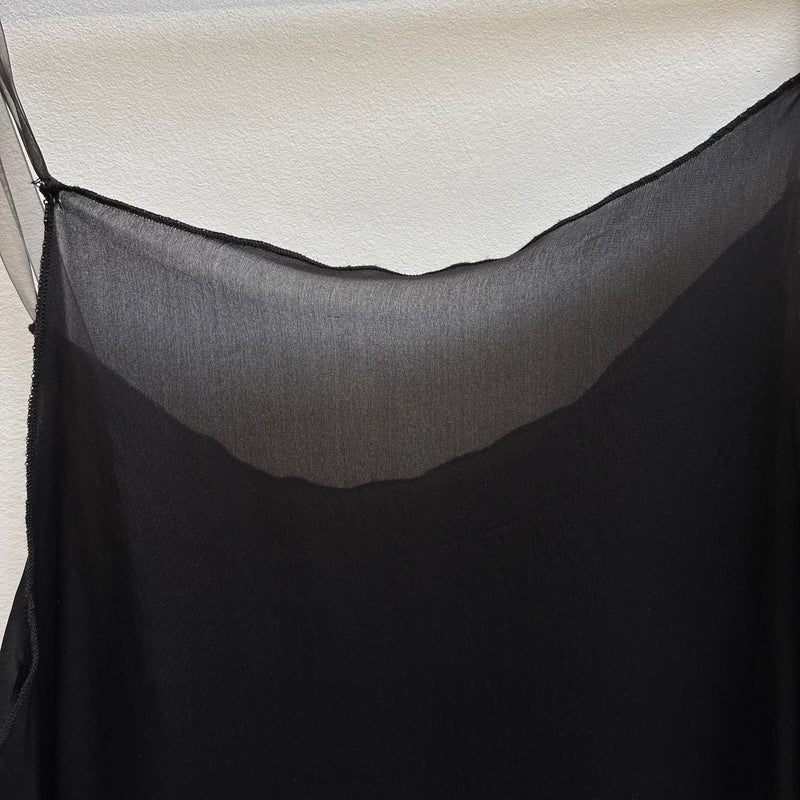 Paul Hardy Satin High Neck Slip Dress