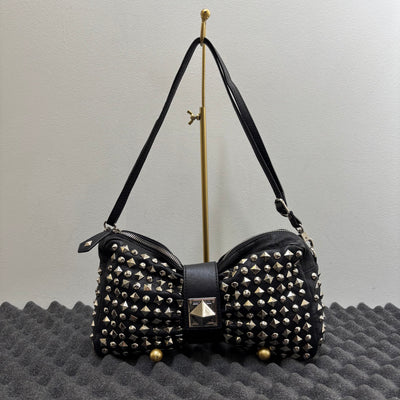 Enchantment…? Studded Leather Bow Bag